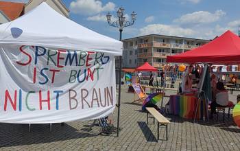 Spremberg macht Platz - Für Solidarität und Vielfalt, 01. Juli 2023